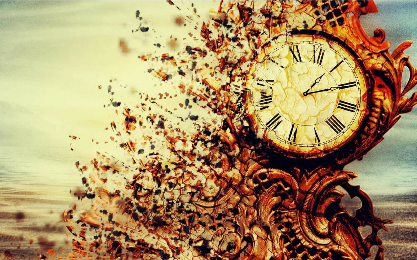 Время течет картинка