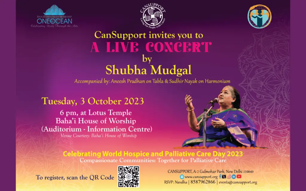 Live Concert by Shubha Mudgal – WHPCD, 2023